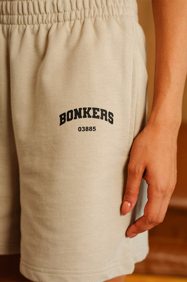 Bonkers Corner Fogbound Lounge Shorts in XS, soft fabric with a relaxed fit, perfect for casual wear and lounging.