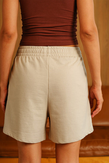 Bonkers Corner Fogbound Lounge Shorts in XS, soft fabric with a relaxed fit, designed for comfortable casual wear.