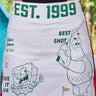 Bonkers Corner mini golf club skirt in XS, featuring a stylish design suitable for golf or casual wear.