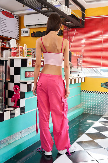Pink Hey Arnold cami top by Bonkers Corner, lightweight fabric, casual sleeveless design with thin straps.