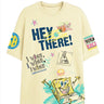 Hey There SpongeBob Oversized T-shirt - BonkersCorner