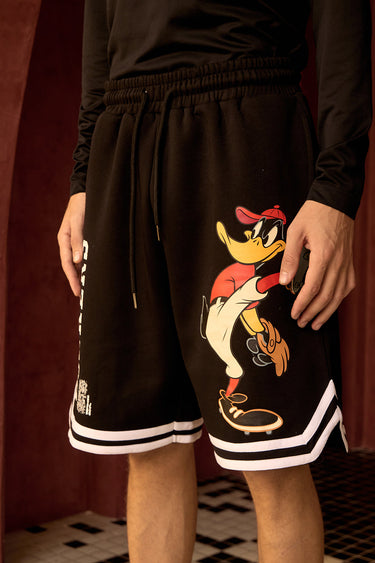 Bonkers Corner Hit Man Tune Shorts in XS, featuring a stylish design with comfortable fit and athletic look.