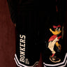 Bonkers Corner Hit Man Tune Shorts in XS with colorful graphic design and comfortable fit, casual streetwear style.