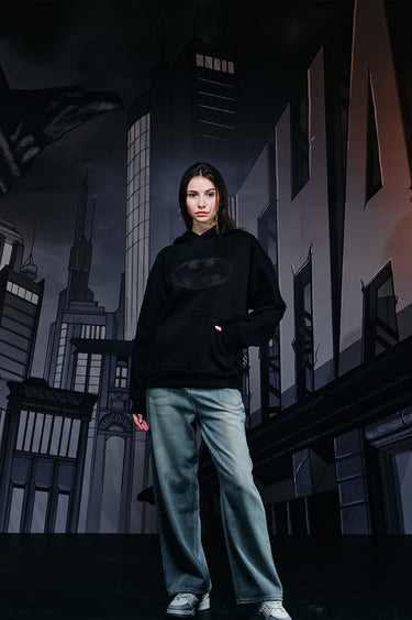 Bonkers Corner I Am Vengeance hoodie in XS size, featuring bold graphic design and comfortable fit, black color with front print.