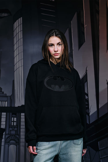 Bonkers Corner I Am Vengeance hoodie in XS, featuring bold graphic design on black fabric.
