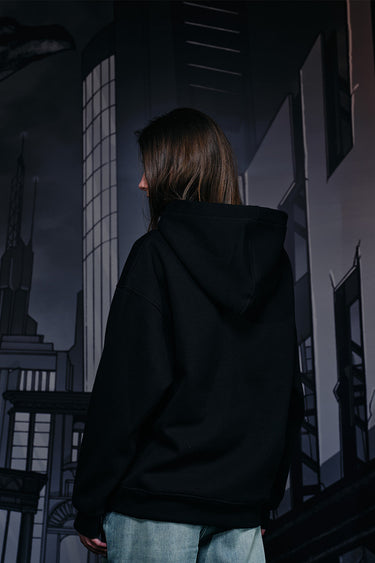 Bonkers Corner I Am Vengeance hoodie in XS, featuring bold graphic design and comfortable fabric for a streetwear look.