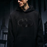 Bonkers Corner I Am Vengeance hoodie in XS, featuring bold graphic design and comfortable fit, displayed on a plain background.