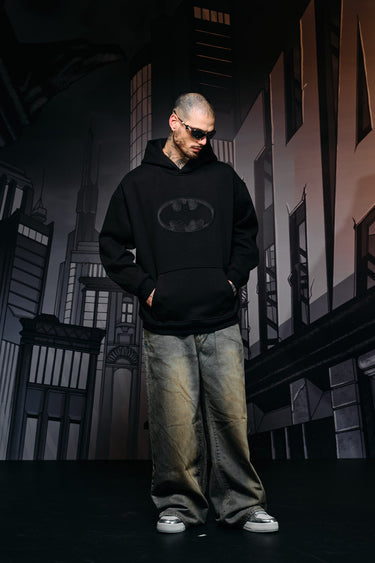 Bonkers Corner I Am Vengeance hoodie in XS, featuring a black design with bold print and comfortable fabric.