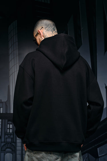 Bonkers Corner I Am Vengeance hoodie in XS, featuring bold graphic design and comfortable fit on a plain background.