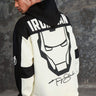Bonkers Corner Iron Man oversized heavyweight fleece hoodie with a bold Iron Man graphic on the front.