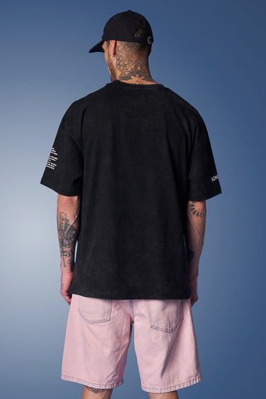 Bonkers Corner Kendrick Lamar Faded oversized T-shirt featuring a graphic print and relaxed fit in soft fabric.