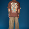 Bonkers Corner oversized Kern and Burn T-shirt in XS, featuring a relaxed fit and bold graphic design on soft fabric.