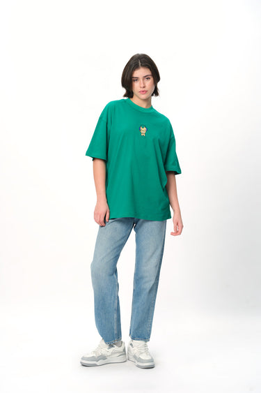 Bonkers Corner Love Hurts oversized T-shirt featuring bold graphic print, casual fit, and soft fabric in a relaxed style.