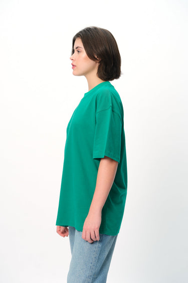 Bonkers Corner Love Hurts oversized T-shirt featuring bold text design on soft cotton fabric.