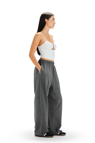 Bonkers Corner Midnight Miles loose fit joggers in dark fabric, featuring relaxed style and elastic waistband.