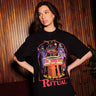 Bonkers Corner oversized Morning Ritual T-shirt in XS, soft fabric with a relaxed fit, featuring a minimalist morning-themed graphic.
