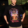 Bonkers Corner Morning Ritual oversized T-shirt in XS, soft fabric, relaxed fit, featuring a graphic design on the front.