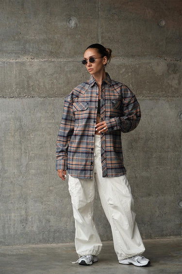 Multi Colour Oversized Shirt - BonkersCorner