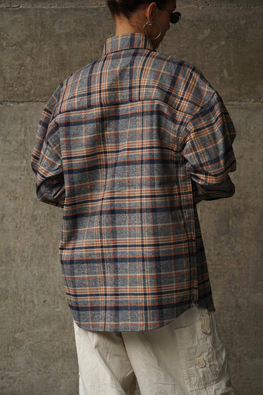 Multi Colour Oversized Shirt - BonkersCorner