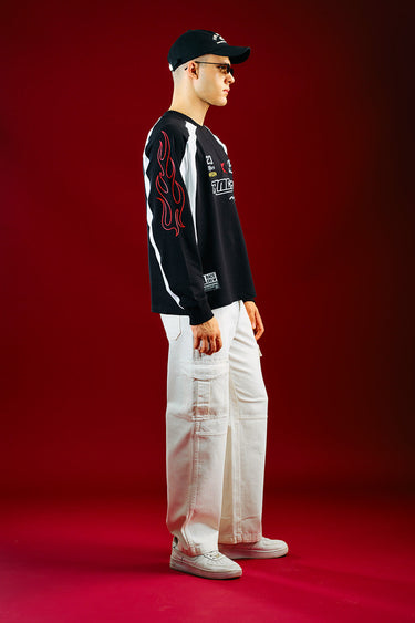 Bonkers Corner Nitro Crew Sweatshirt in XS, featuring a comfortable fit and stylish design, shown in the product image.