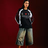Bonkers Corner Nitro Crew Sweatshirt in XS, featuring a cozy fit and stylish design, shown in a close-up shot.