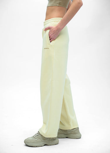 Bonkers Corner Pale Bloom Everyday Joggers shown in light pastel pink with relaxed fit and elastic waistband.