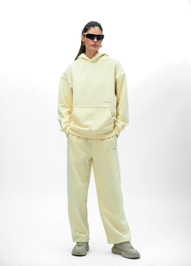 Light pink Pale Bloom Bonkers Corner everyday joggers with a relaxed fit and elastic waistband, casual and comfortable for daily wear.