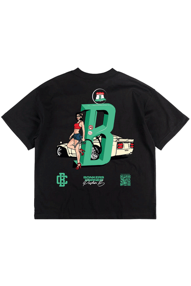 Play Check Supima Oversized T-shirt - BonkersCorner