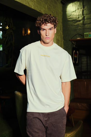 Bonkers Corner oversized T-shirt with "Purred Emails" graphic design, relaxed fit, casual streetwear style.