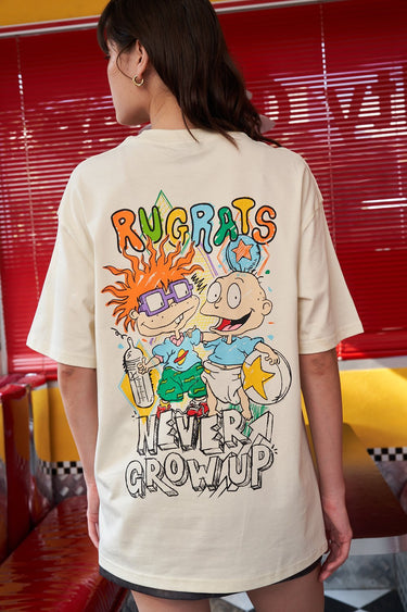Rugrats - Never Grow Up Oversized T-Shirt - BonkersCorner