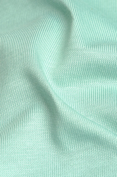 Sage green Supima cotton T-shirt by Bonkers Corner, regular fit, with crew neckline and short sleeves.