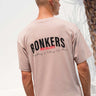 Sand Beige 100% Supima Cotton Oversized T-shirt - BonkersCorner
