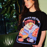 Bonkers Corner Sleep Paralysis oversized T-shirt in white, featuring bold graphic print, relaxed fit, and comfortable cotton fabric.