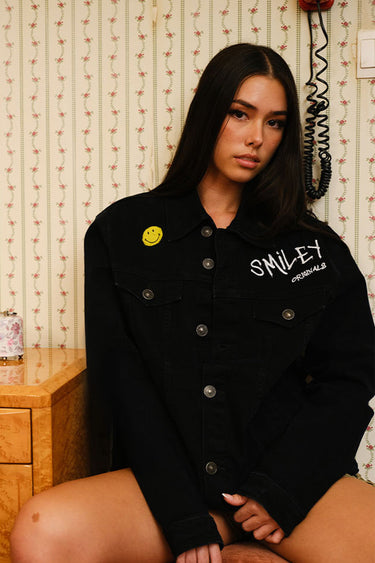 Smiley Originals Denim Jacket - BonkersCorner