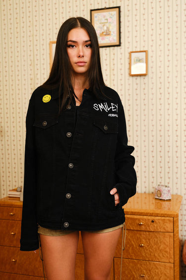 Smiley Originals Denim Jacket - BonkersCorner