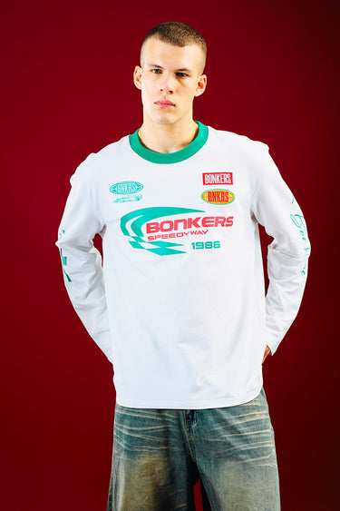 Speedway Long Sleeve T-shirt - BonkersCorner