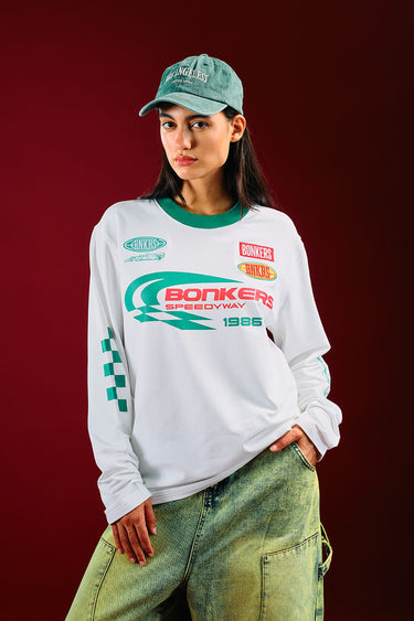 Speedway Long Sleeve T-shirt - BonkersCorner