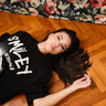Spray Paint Smiley Oversized T-shirt - BonkersCorner