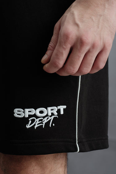 Bonkers Corner Sprint Edge Shorts in XS, black athletic shorts with elastic waistband and sporty design for active wear.