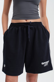 Bonkers Corner Sprint Edge Shorts for women, lightweight athletic shorts with adjustable waistband and breathable fabric.