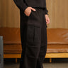 Bonkers Corner Stealth Black 4 Pocket Pant showing multiple front and side pockets, slim fit design, and durable fabric.