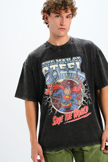 Steel Savior Oversized T-shirt - BonkersCorner