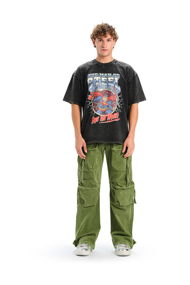 Steel Savior Oversized T-shirt - BonkersCorner