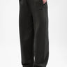 Taupe Bonkers Corner everyday joggers shown on model, featuring a relaxed fit and comfortable waistband for casual wear.