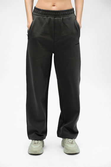 Taupe Bonkers Corner everyday joggers made of soft fabric, featuring a relaxed fit and elastic waistband for comfortable casual wear.