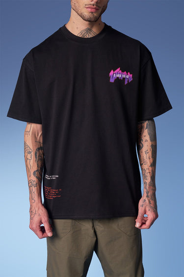 Bonkers Corner Travis Scott Utopia oversized T-shirt featuring bold graphic design on soft fabric in a relaxed fit.