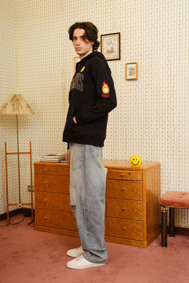Bonkers Corner We Are All Originals zipper jacket in XS, featuring a stylish design with a full front zipper and casual fit.