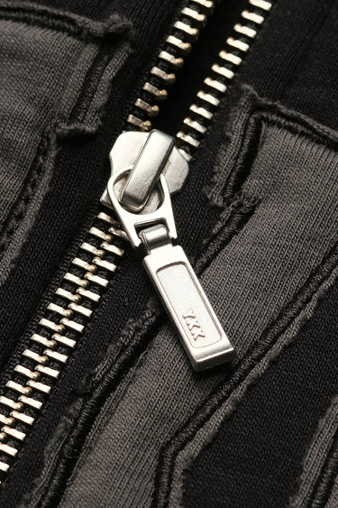 Bonkers Corner We Are All Originals zipper jacket in XS with front zipper, casual style, and graphic design.