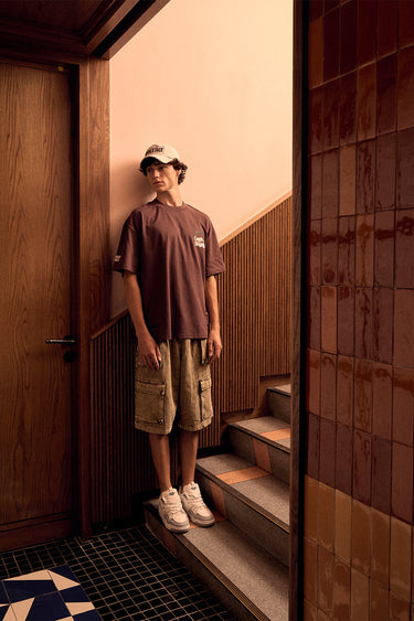 Oversized Coyote The Genius T-shirt by Bonkers Corner, featuring a graphic design on soft fabric, in a relaxed fit.