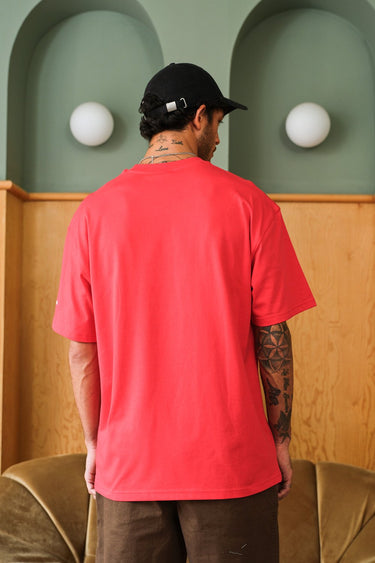 Bonkers Corner Deadpool 3 oversized T-shirt featuring Deadpool graphic in black and red, casual and comfortable fit.